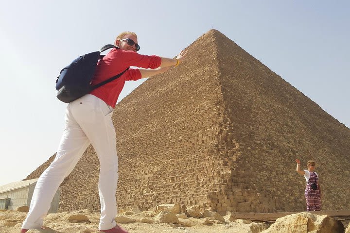 The great Pyramids of Giza,Sphinx, camel ride with lunch image