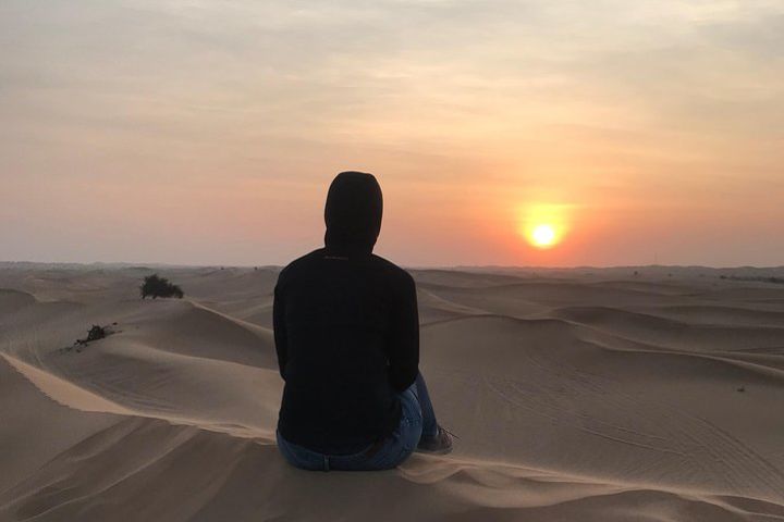 Sunrise Desert Safari with Sandboarding,Tea and Coffee image