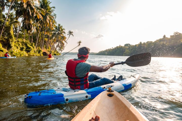 Backwater Kayaking Experience in Goa image