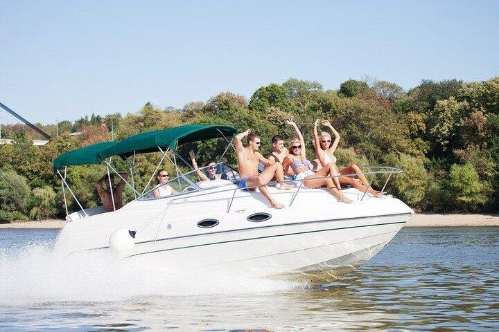 Private Boat Tour in Santos with Barbecue and Drinks image