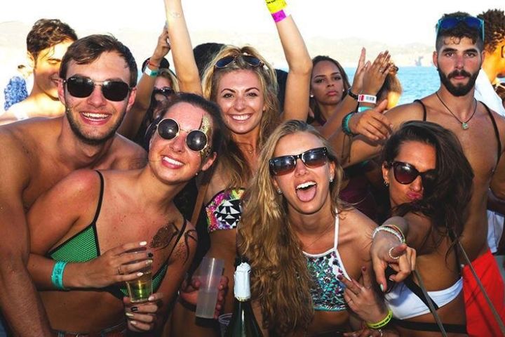 Ibiza Sunset Party Cruise with DJ and Drinks image