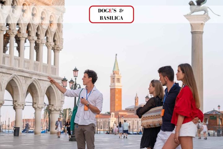 Basilica, Doge’s Palace and Gondola Ride image