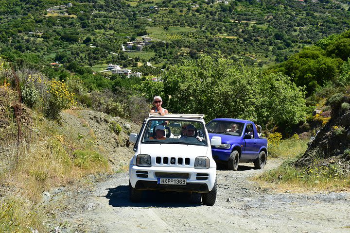 Crete 4x4 Safari Including Preveli Palm Beach and Kourtaliotiko Gorge image