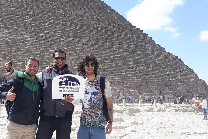 Private Day Tour to Giza Pyramids, Sphinx, Sakkara and Memphis image