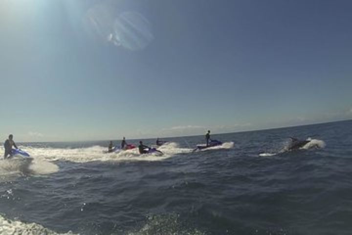 Escorted Coastal Tour by Jet Skis from St. Aubin image