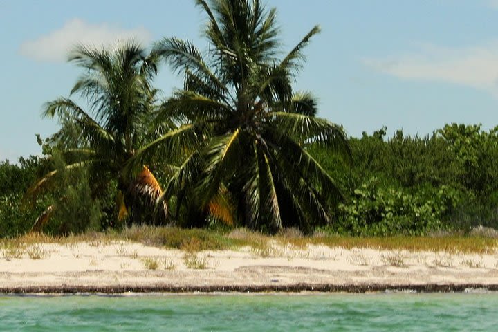 Relaxing private boat tour to Cabo Catoche with fishing and snorkeling image