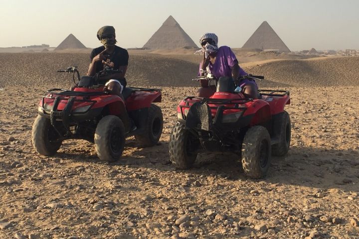 Quad Bike Tour around Giza Pyramids from Cairo image