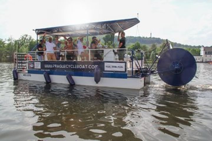 Prague Cycle Boat - The Swimming Beer Bike image