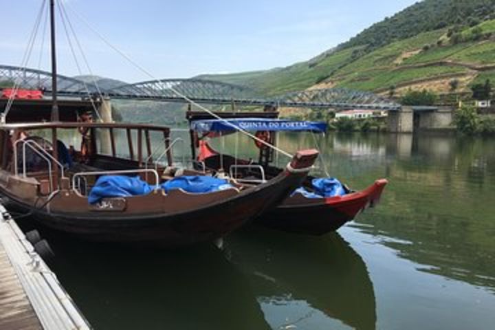 Douro Valley Private Tour with boat and lunch and wine tasting in a vineyard image