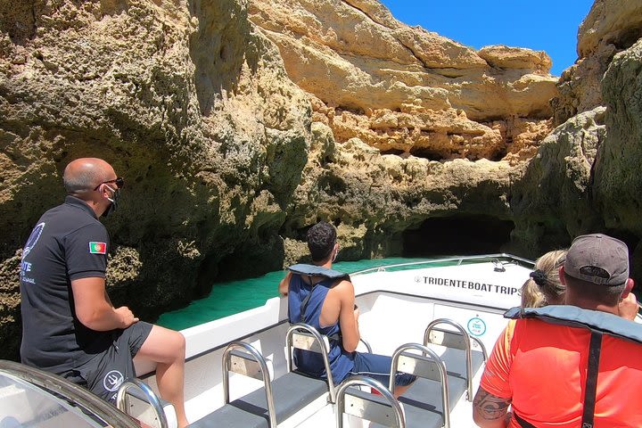 Boat Tour to Benagil Caves from Armacao de Pera with Small-Group image