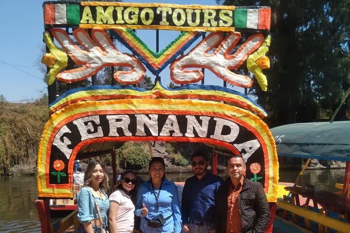 Teotihuacan & Guadalupe Shrine + Xochimilco, Coyoacán & Frida Kahlo Combo Tour image