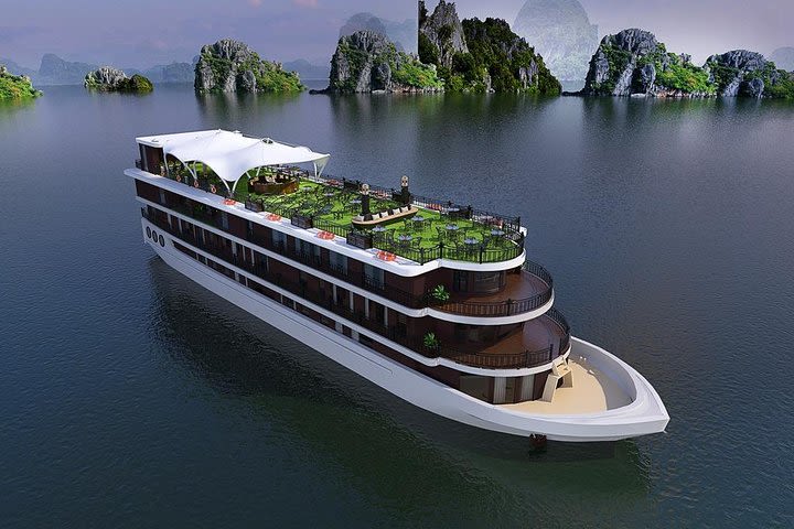 Halong bay Luxury cruise 2D/1N: Kayaking, swimming, Surprise cave, Titop island image