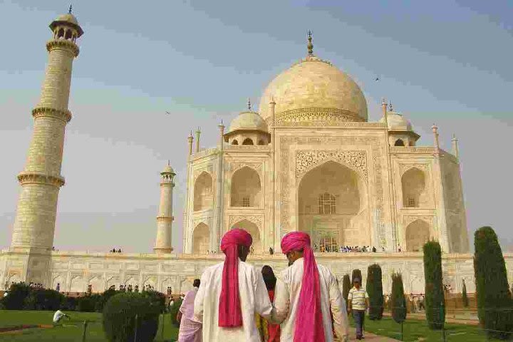 Private Day Tour of Taj Mahal and Agra Fort by Superfast Train All Inclusive. image