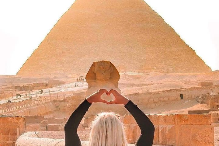 Half Day Tour to Giza Pyramids and Sphinx from Cairo image