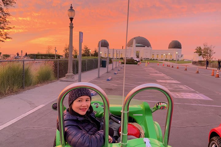 Mini-Car Sunrise Tour in Hollywood with Breakfast image