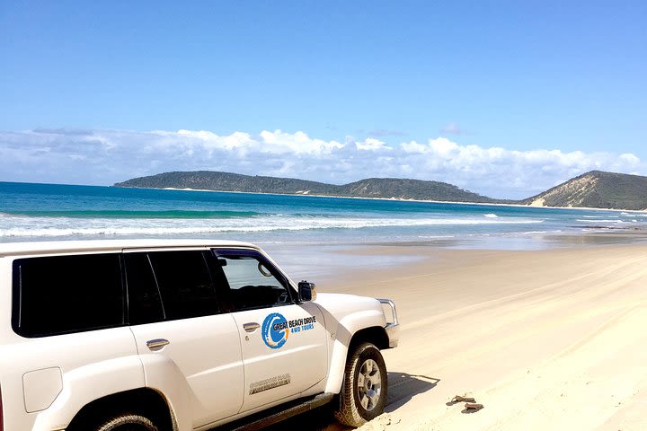 Great Beach Drive 4WD Tour - Private Charter from Noosa to Rainbow Beach image