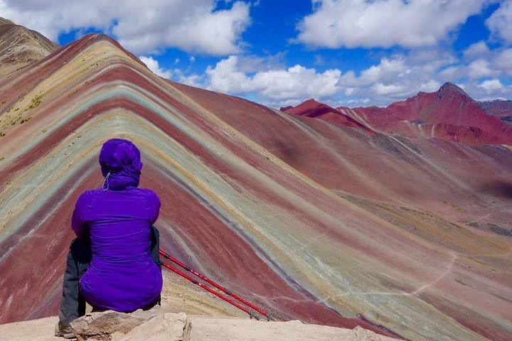 Rainbow Mountain on horseback image