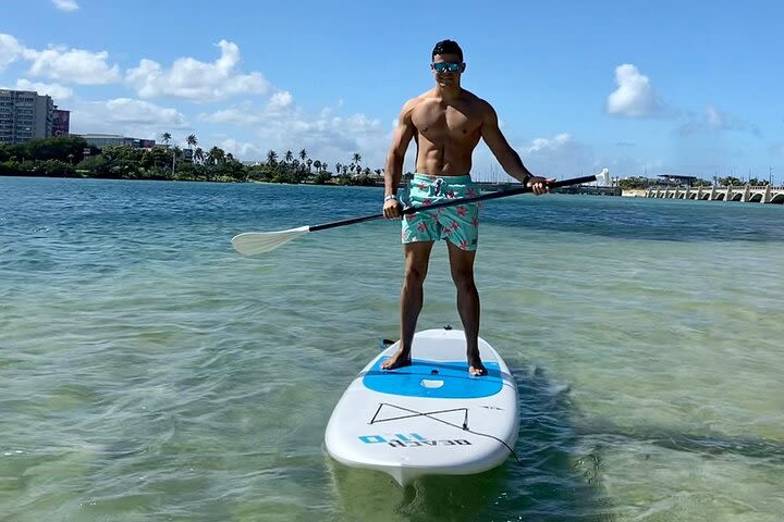 Paddleboarding Adventure through the Condado Lagoon image