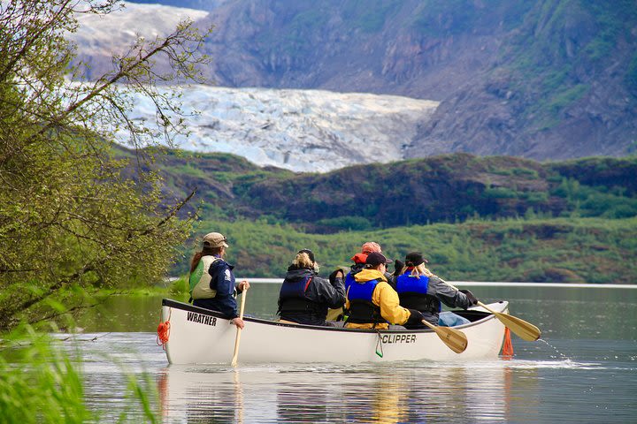 Juneau Shore Excursion: Mendenhall Glacier Canoe, Paddle, and Trek image