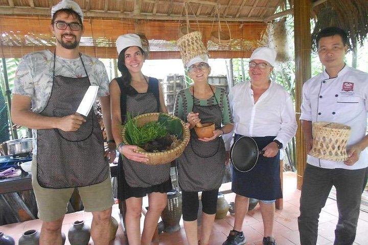 Lantern Making, Basket Boat and Local Food image