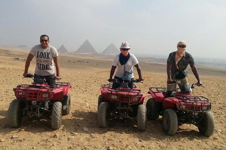 ATV Quad Bike Ride At GIZA Pyramids and Sound & Light Show image