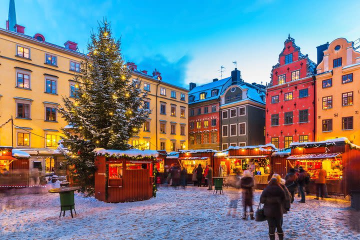 Stockholm's Christmas Spirit Private Walking Tour image