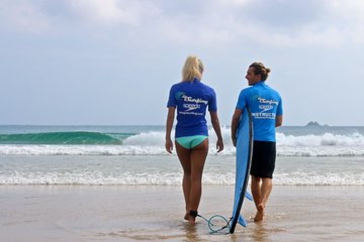 Private and Small-Group Surfing Lessons in Byron Bay image