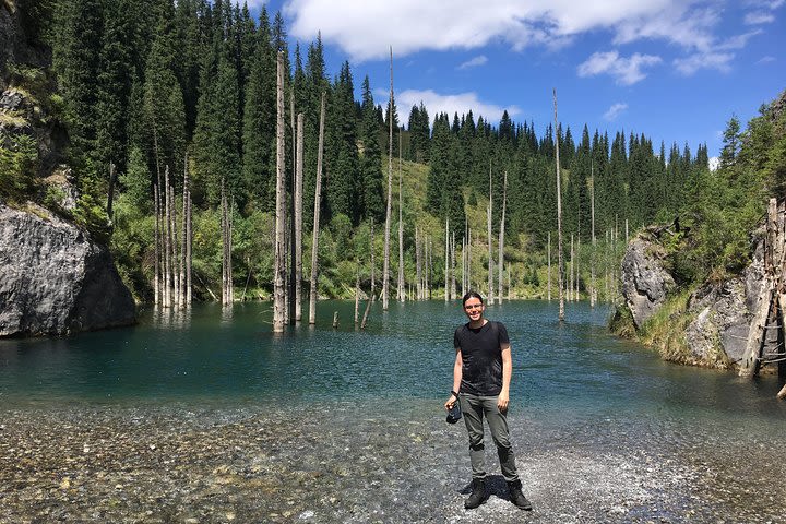 Kolsai and Kaindy lakes, via Charyn canyon. Private Day Tour from Almaty image