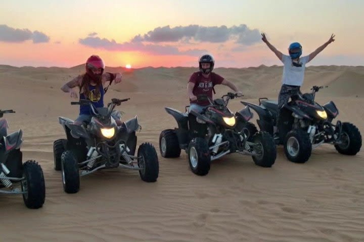 Private Quad Bike Tour through Deep Desert in Dubai image