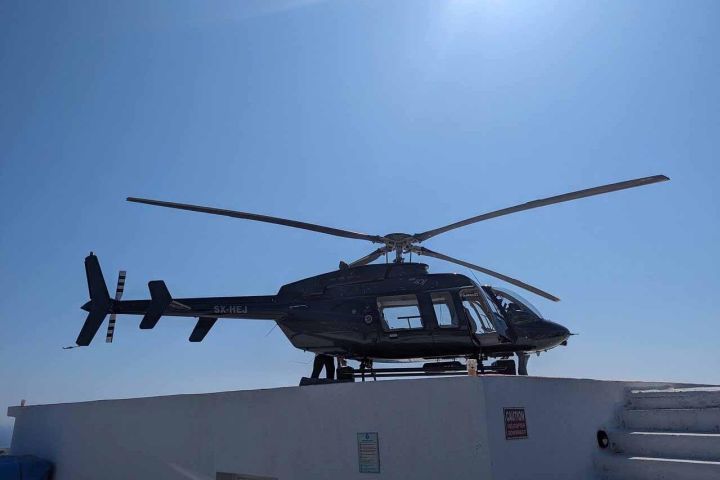 Private Helicopter Transfer: Naxos to Mykonos image