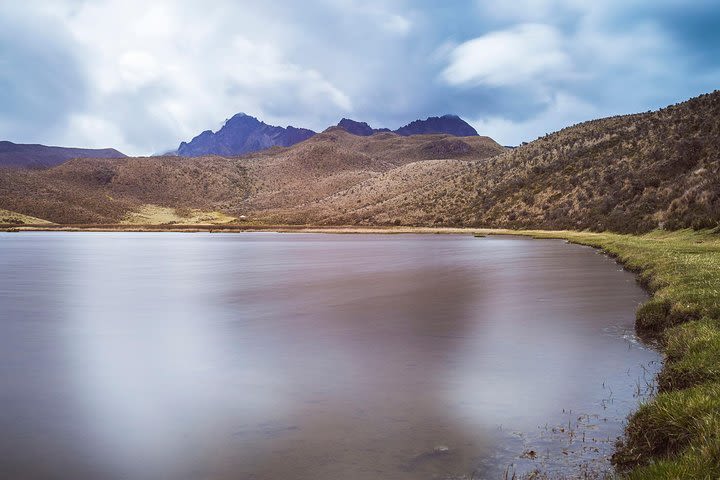 Biking around the Cotopaxi Volcano image