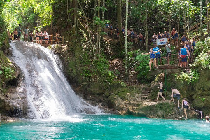 Blue Hole Ocho Rios from Falmouth Cruise Port image