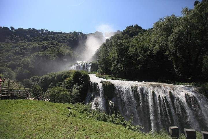 Water Landscapes: Sources of Clitunno, Spoleto and the Marmore Waterfall  image