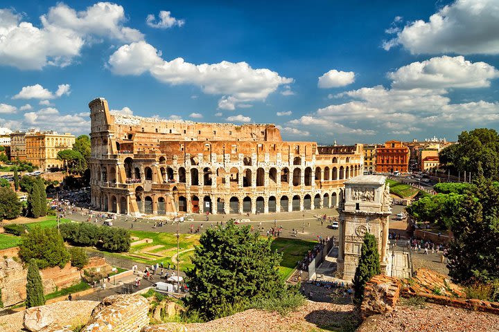 Skip the Line Colosseum, Roman Forum and Palatine Hill Tour with Pick-up image