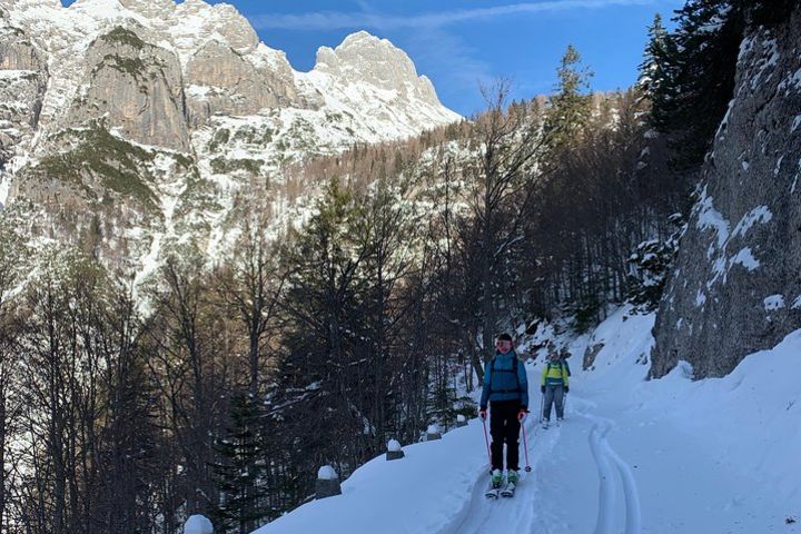 Ski Touring On Mangarts Saddle image