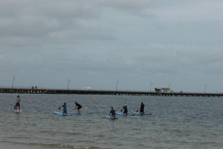 Stand-Up Paddle Board Group Lesson at St Kilda image