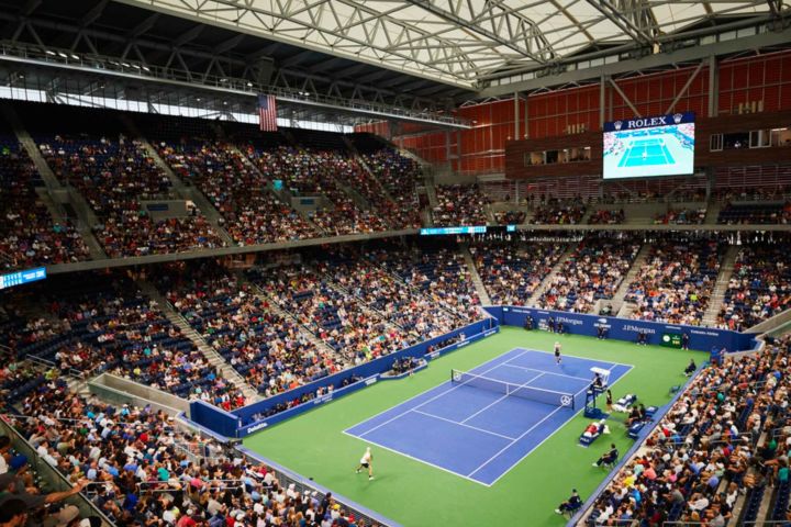 NYC: US Open Tennis Championship at Louis Armstrong Stadium image