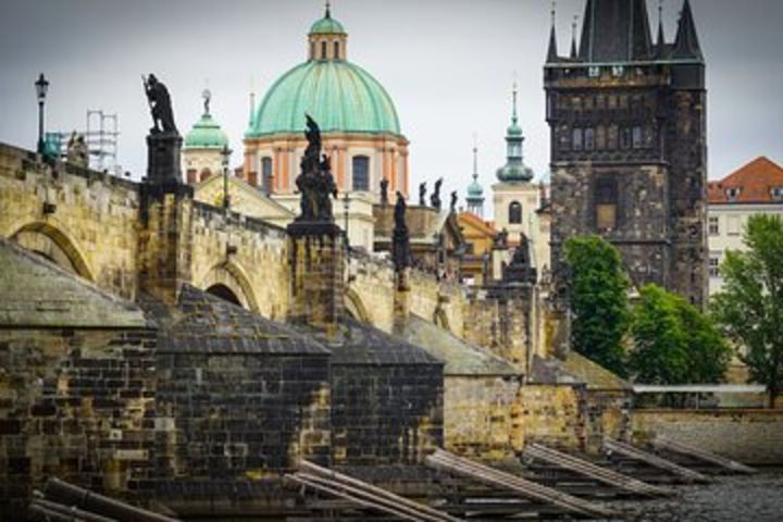 Charles Bridge: River Boat Cruise and Guided Tour image