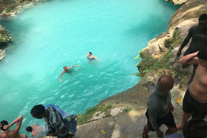 Guided Tour of Hooves horseback,Blue Hole And white River Rafting from Ocho Rios image
