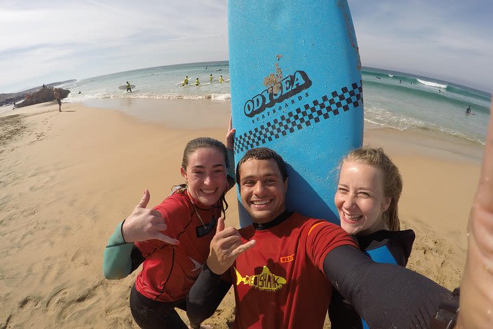 Beginner surf course, 3 days in small groups of max 4 people  image