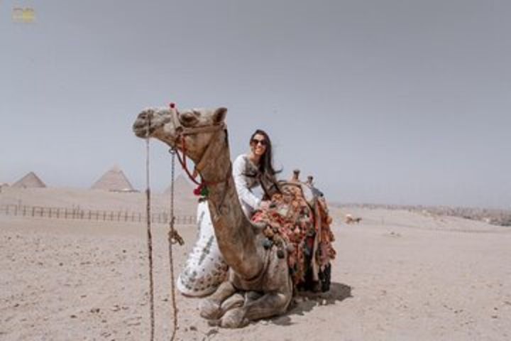 Private tour at The Pyramids & Sphinx by Camels in Cairo  image