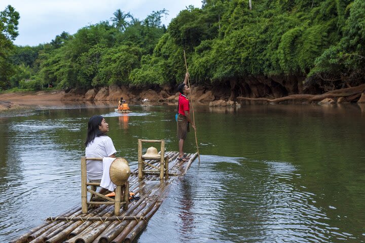 Bamboo Rafting at Klong Saeng River - Khao Sok Lake image