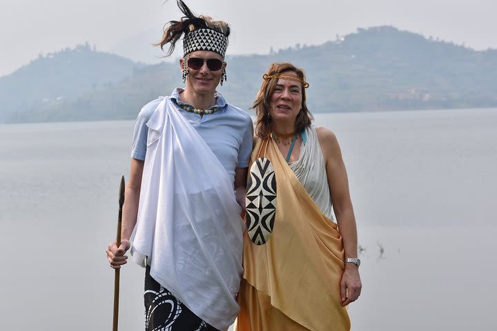 Boat cruise in twin lakes and Lake Kivu image