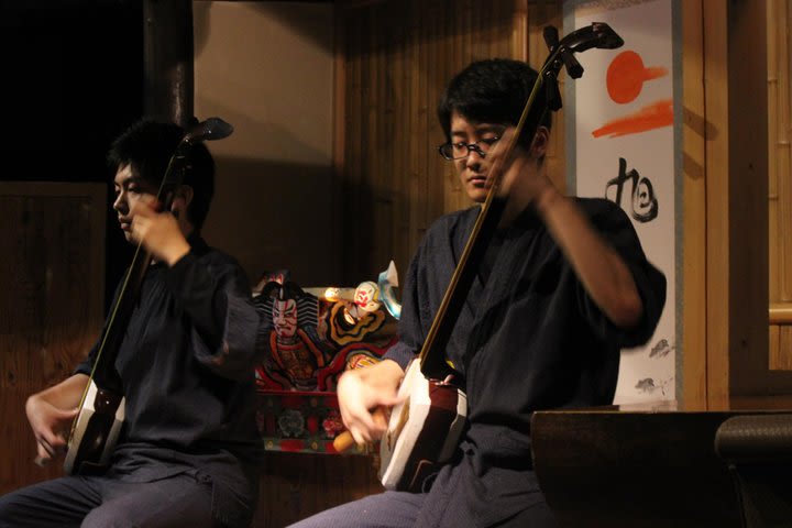 History Tour and Traditional Music Live Performance over Lunch in Asakusa image