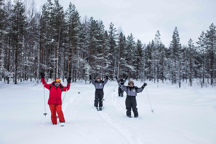 Backcountry skiing adventure image