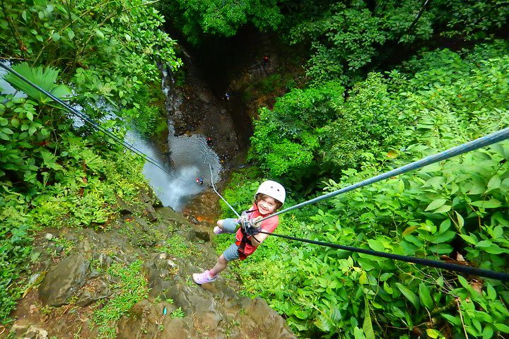 Waterfall Rappelling, Lunch & Hot Springs in La Fortuna (Arenal Volcano) image