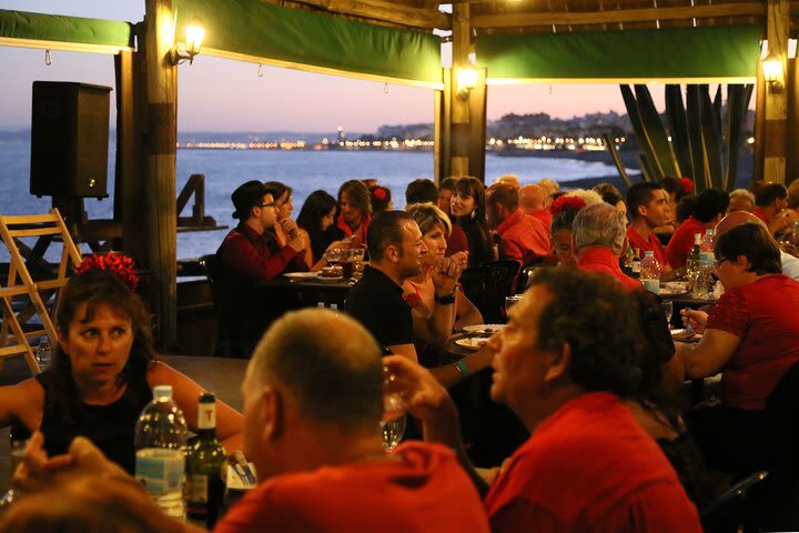 Flamenco evening and barbecue by the sea at the Blue Dolphin Beach Club image