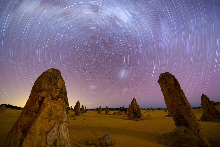 Pinnacle Desert Sunset and Night-time Stargazing Tour from Perth image