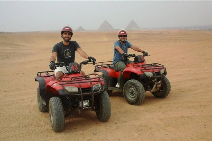 Quad Bike Trip At Desert of Giza Pyramids image