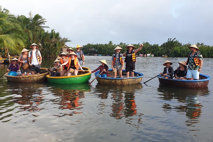Private Shore Excursions from Chan Port - Basket Boat- Foot Massage- Hoi An City image